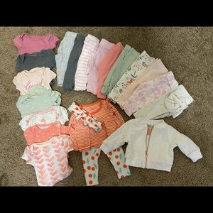Newborn baby clothes bundle